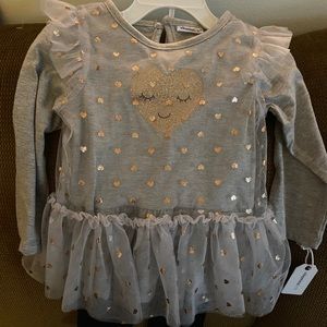 Cute grey dress 24 month